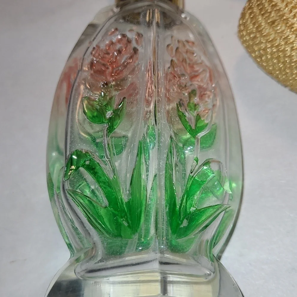 Women's Vintage I. W. Rice Hand Cut Perfume Bottle
